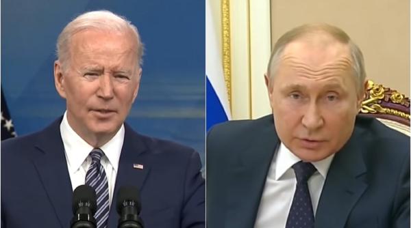 Declarațiile lui Biden despre mandatul de arestare pentru Putin: „A comis în mod clar crime de război"