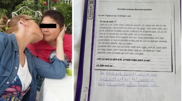 Elev român, umilit la școală în Germania la o lecţie despre furt: „Mama, de ce numele meu? De ce vârsta mea? Și de ce țara mea?“