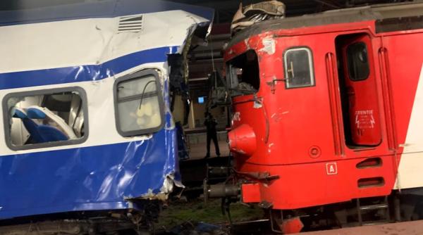 Accident feroviar la Galați, detalii din anchetă: Acul vitezometrului locomotivei a rămas blocat la 75 km/h