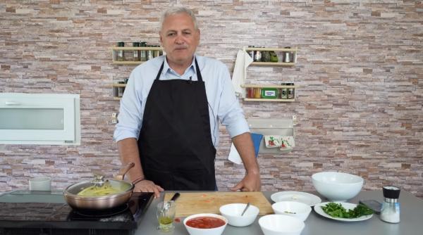 Liviu Dragnea s-a apucat de gătit și și-a făcut canal de Youtube. Val de comentarii ironice: "Din pârnaie, la tigaie"