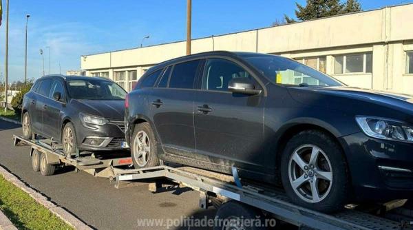 Român depistat la vamă cu două mașini furate din Belgia