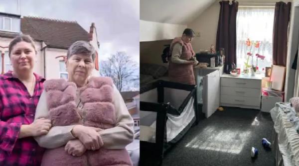 O româncă din Birmingham sărbătorește Paștele cu familia într-o casă cât o cutie de chibrituri. „Nu putem nici măcar să ne spălăm hainele, e un coșmar”