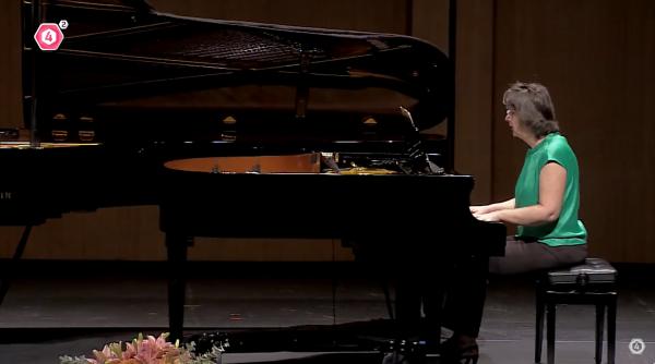 O celebră pianistă româncă a ridicat publicul în picioare, în ultima seară a Festivalului Cultural Zacatecas 2023 din Mexic