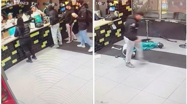 Un client nemulțumit a înjunghiat angajatul unui fast-food din București. Agresorul este căutat de poliție