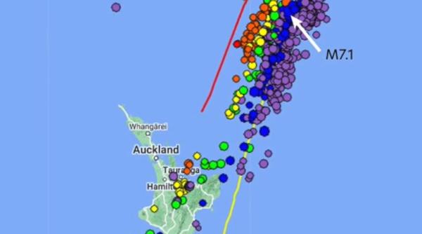 Noua Zeelandă înregistrează un cutremur uriaș de 7,3 grade. Locuitorii sunt evacuați