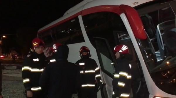 Un autocar cu 54 de pelerini români, implicat într-un accident: „O zdrucinătură, ne-am panicat!”