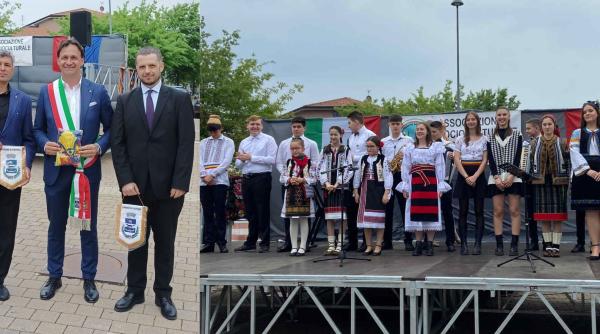 Italia. Petrecere românească lângă Torino. Primar: „Românii sunt o parte importantă a societății din Volpiano“ - FOTO