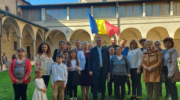 Italia. Preotul român Gabriel Bejenaru, duhovnicul românilor catolici din Prato, distins cu premiul 'Sangiorgino'