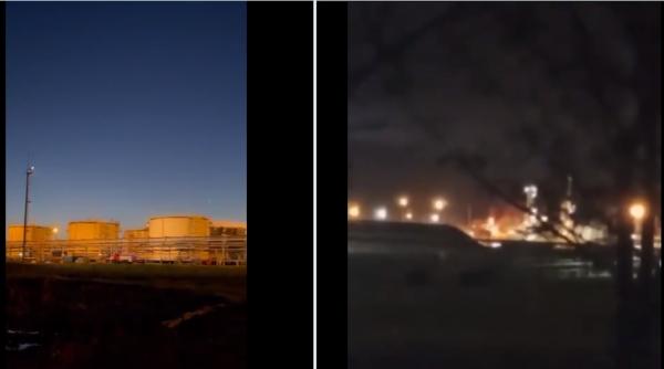 Ucraina a lovit cu succes un alt depozit de combustibil din sudul Rusiei, nu departe de Crimeea