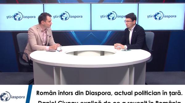 Român întors din Diaspora, actual politician în țară. Daniel Ciungu explică de ce a revenit în România