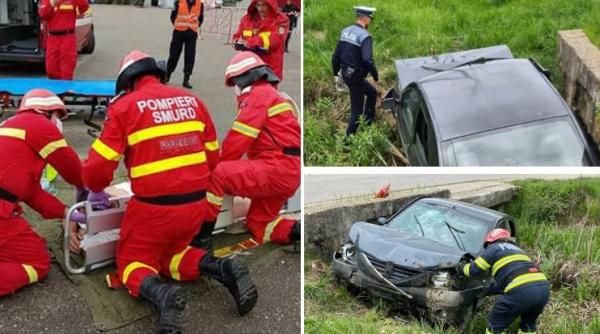 Un bebeluș a murit în urma unui accident rutier, în județul Argeș. Fetița era ținută în brațe de mama ei