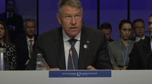 Klaus Iohannis, la summitul Consiliului Europei din Islanda: „Agresiunea Rusiei ne-a amintit cât de prețioasă și fragilă este pacea“