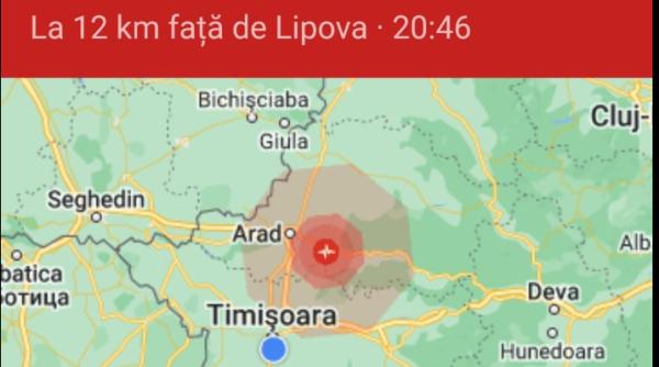 Cutremur în Arad. Locuitorii de la blocuri au simţit cel mai tare seismul şi au ieşit în stradă