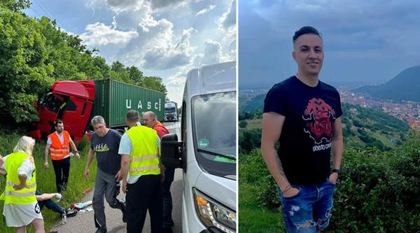 Șofer român, erou în Germania: Martor la un accident, a scos un alt șofer din cabina curpinsă de flăcări