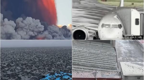 Vulcanul Etna a erupt: Aeroportul din Catania a fost închis, iar o ploaie de cenuşă şi zgură a acoperit localităţile. Imagini apocaliptice din Italia