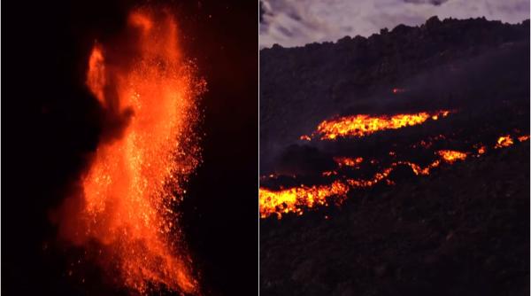 Mărturia unei românce, surprinsă de erupția vulcanului Etna: „Protecţia Civilă a emis o stare de alertă”. Autoritățile se așteaptă la un cutremur puternic