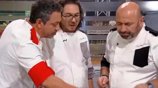 Eliminare Chefi la cuțite, miercuri, 24 mai: Lovitură pentru toate trei echipele, după plecarea lui Mario Zaharia