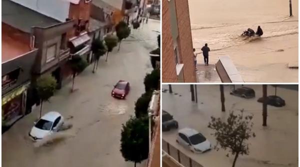 Ploile au făcut ravagii în Spania. Apa este restricționată în unele regiuni și a devenit ținta hoților - VIDEO