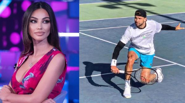 Românca Mădălina Ghenea își împărtășește dragostea pentru bulgarul Grigor Dimitrov