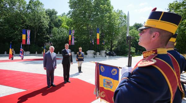 Regele Charles, despre România, la Palatul Cotroceni: "Țară de glorii, țară de dor" 