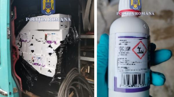 Substanţe toxice de peste un milion de euro, furate din Italia și vândute în România: Un bărbat a fost reţinut de poliţişti în Timiș