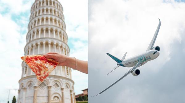 O femeie a zburat în Italia pentru o excursie de o zi, unde s-a răsfățat cu pizza și vin, cu mai puțini bani decât o noapte de distracții în Dublin