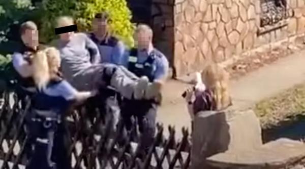 Pensionar din Germania, săltat de acasă de poliție pentru că a refuzat să plătească o amendă din pandemie