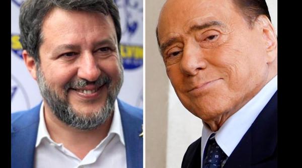 Salvini, mesaj emoționant după moartea lui Silvio Berlusconi: "Ne luăm rămas bun de la un MARE ITALIAN"