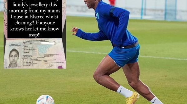 Celebrul fotbalist Benik Afobe a fost jefuit de o româncă de 400.000 de lire sterline. Acesta a făcut public buletinul femeii pe Instagram