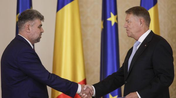 Mesajul lui Klaus Iohannis pentru Marcel Ciolacu la depunerea jurământului 