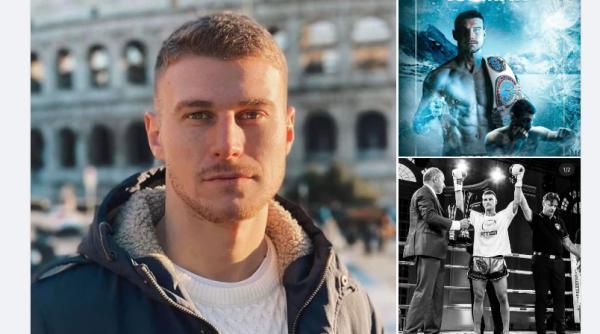 Români cu care ne mândrim în lume: Georgian Cîmpeanu, campion mondial de kickboxing, mutat în Italia la 5 ani