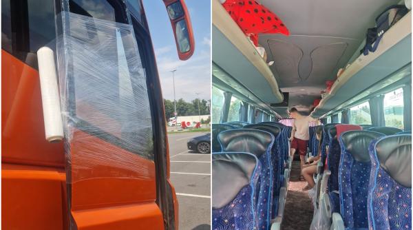 Autocarul Ansamblului "Ciobănașul" din Rădăuți, din care fac parte și 17 copii, jefuit într-o parcare din Italia