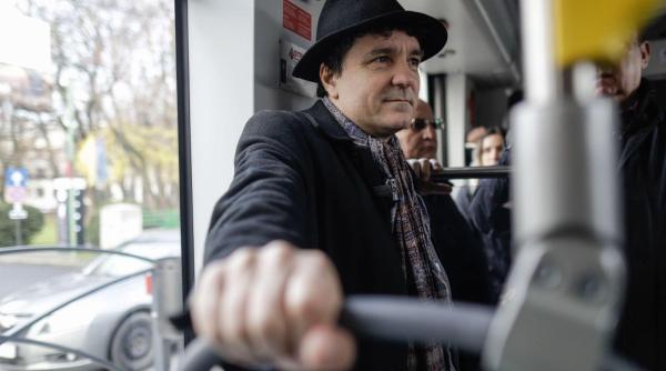 Tramvai nou, deraiat în București. Nicușor Dan: "Nu au mai fost deraieri pe șinele reabilitate în anii 2000"