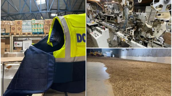 Sătui să le tot transporte, mai mulți români și-au făcut o fabrică ilegală de țigări în Belgia