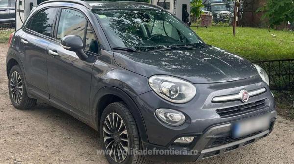 Român, surprins la volanul unui autoturism furat din Italia. Șoferul a rămas pieton