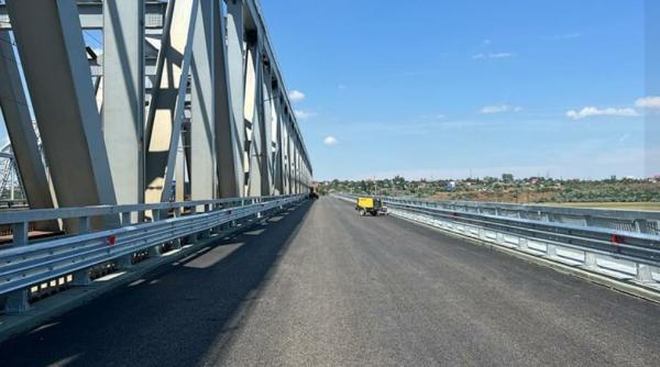 Atenție șoferi: Circulaţia pe podul Feteşti se deschide integral. Iată de când!