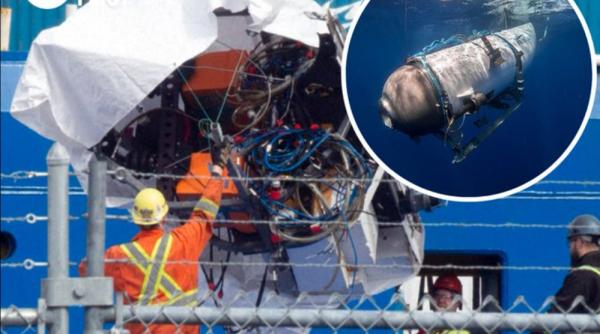 Adezivul care ţinea „legat“ corpul submersibilului Titan arăta ca "untul de arahide", spune CEO-ul OceanGate