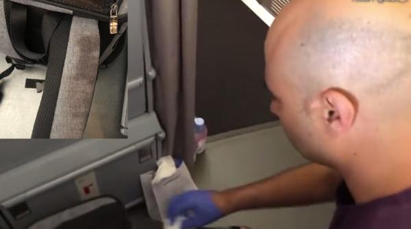 Pasagerul unui zbor de șapte ore de la Paris, obligat să stea pe un loc plin de sânge și fecale: I s-au dat șervețele umede să curețe