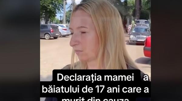 Mama adolescentului din Iași, mort după ce a consumat prea multe energizante, apel către tineri: Treziți-vă la realitate!