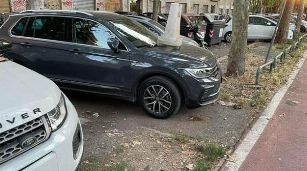 Răzbunarea unui italian care a văzut cum un SUV blochează rampa pentru persoane cu dizablități 