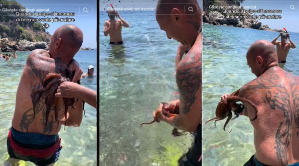 Pățania unui turist în vacanță în Spania a devenit virală. Cristian: „Se îndrăgostește de tine și nu mai vrea să plece“ / Video