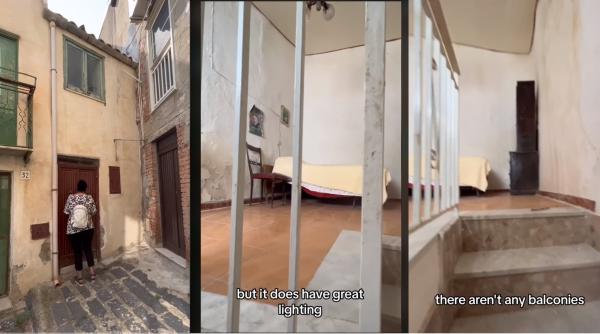 Cum arată o casă de 1 Euro din Italia / VIDEO