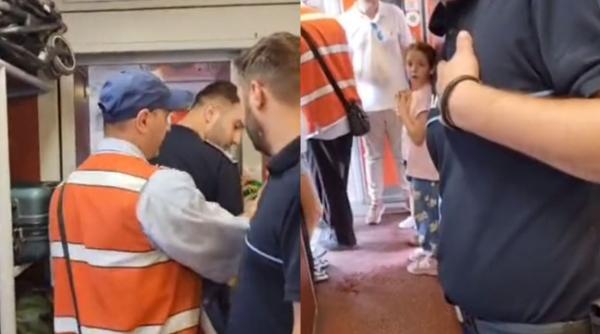Scandal cu poliția în trenul CFR. Oamenii, revoltați că nu există aer condiționat