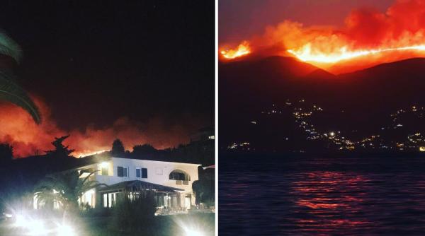 Români aflaţi în zonele afectate de incendiile din Grecia. Informații de ultimă oră de la MAE 