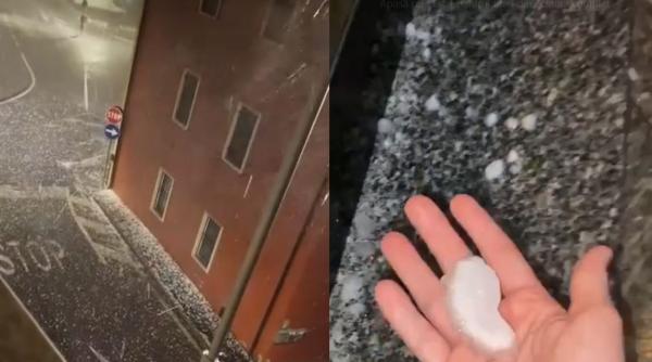 Vreme extremă în nordul Italiei: „A venit apocalipsa! Nu am văzut niciodată așa ceva!“