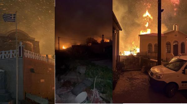 Incendiile amenință sudul Europei: Recorduri sumbre pentru Grecia în ceea ce priveşte suprafeţele arse