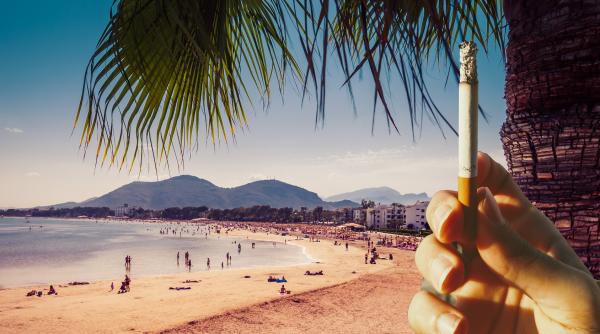 Spania interzice fumatul pe o plajă foarte populară