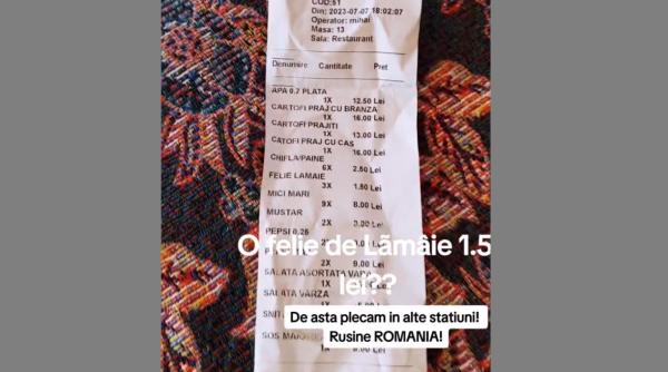 Român, șocat de prețurile de pe litoralul românesc: "Să ceri 1,50 lei pe jumătate de felie de lămâie?! Rușine!"