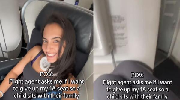 O femeie a refuzat să schimbe un loc în avion cu un minor: „Nu mai este un copil”. Val de reacții pe TikTok