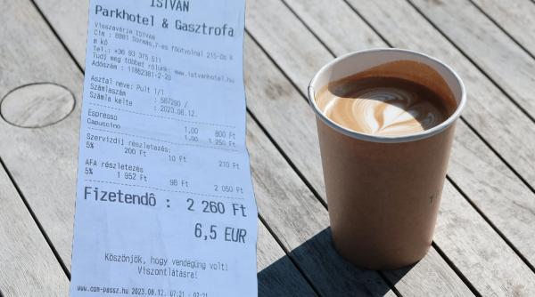 Român, uimit de cât a dat pe două cafele în Ungaria: „Au început să-și bată joc”